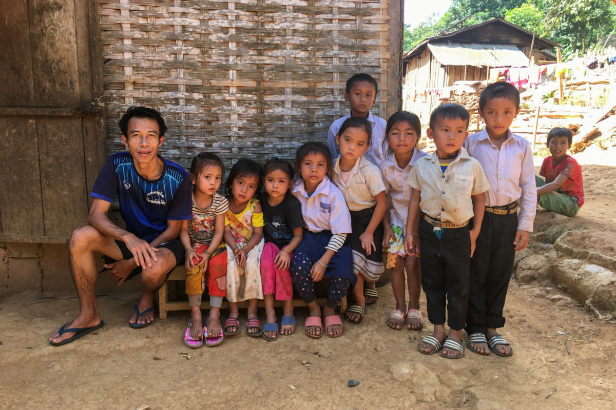 Laos, Lehrer, Schule, Nam Ou